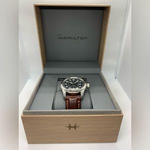 Hamilton Khaki Field Auto 42mm on Bas & Lokes "Skyfall" Strap